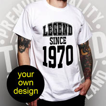 Your OWN Design Brand Logo/Picture Custom Men and women DIY Cotton T shirt Short sleeve Casual T-shirt tops Tee WX39 2024 - buy cheap