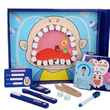Juguete de simulación de dentista para niños, herramienta de trabajo, juego de rol educativo, regalo 2024 - compra barato