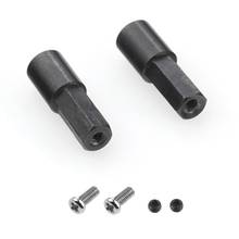 2Pcs Metal Rear Axle Shaft Adapter Accessories for WPL D12 C14 C24 C34 B24 B36 MN D90 D91 MS RC Car Parts 2024 - buy cheap