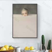 Nordic Famous Painting Prank Portrait Canvas Painting Creative Wall Art Poster Home Decoration Living Room Modern Mural No Frame 2024 - buy cheap