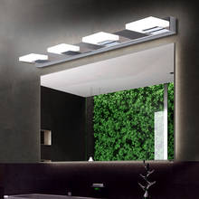 Vaidade led iluminação led espelho de luz moderna cosméticos acrílico lâmpada parede à prova dwaterproof água banheiro iluminação arandelas wy428 2024 - compre barato