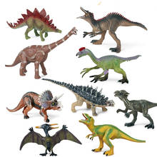 Экшн-фигурки животных, карнавальный Дракон Птерозавр тираннозавр Трицератопс, 3D фигурки динозавров юрского периода, детские игрушки 2024 - купить недорого