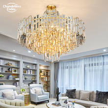 Modern Luxury Crystal Chandelier Lighting Fixture Contemporary Chandeliers Lamp Pendant Hanging Light for Home Restaurant Decor 2024 - buy cheap