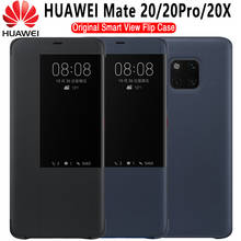 New HUAWEI Mate 20 Pro Case Original Huawei Mate 20 X Case Flip Cover Smart View Window Protect Stand Huawei Mate 20X Case 2024 - buy cheap