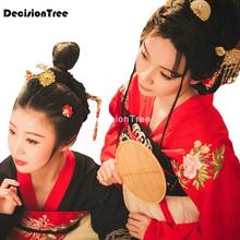 2020 hanfu Женские китайские танцевальные костюмы династии Цин костюм Китайский традиционный костюм ханфу китайское платье 2024 - купить недорого