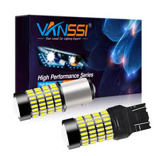 VANSSI-bombilla LED de freno para coche, luz de marcha atrás de respaldo, 1400lm, T20, W21/5W, 7443, 1156, Ba15s, P21W, 1157, Bay15d, P21/5W, 2 uds. 2024 - compra barato