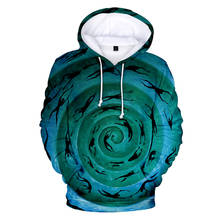 Tie dye moletom com capuz 3d, masculino/feminino, blusão de primavera estilo harajuku, moletom casual com capuz 2024 - compre barato