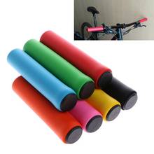 Empuñaduras antideslizantes para manillar de bicicleta, ultraligera para bicicleta de montaña cubierta de silicona, plegable, BMX, 1 par 2024 - compra barato
