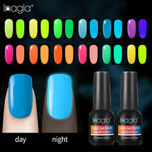 Inagla-esmalte de uñas en Gel, serie Night-glow, UV, LED, laca, capa Base superior, salón de manicura, 10ML 2024 - compra barato