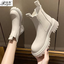 New Breathable Women Ankle Boots British Style Girls Naked Boot Round Toe Winter Shoes Woman Flat Fashion Botas Mujer 2024 - buy cheap