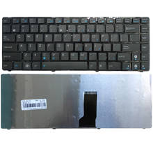 New US laptop Keyboard For ASUS K42J X43 X43B A43S A42 K42 A42J X42J UL30 N42 N43 B43 U41 K43S U35J UL80 U35J U80 U80E Black 2024 - buy cheap