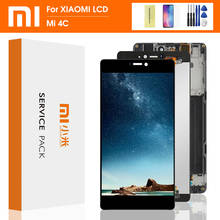 Original For Mi4C LCD Display Touch Panel Screen Digitizer Assembly Replacement For Xiaomi Mi4C M4C MI 4C Phone Sensor Parts 2024 - buy cheap