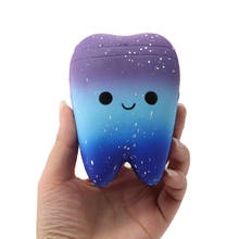 1pc Dental Clinic Gift Tooth-figure Squeeze Toy Soft PU Foam Tooth Shape Doll Relieve Pressure Dentist Simulation Toy 2024 - buy cheap