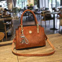 Роскошные дизайнерские женские сумки-ведра, повседневная сумка через плечо, кожаная сумка для женщин, простая женская сумка в стиле ретро K49 2024 - купить недорого