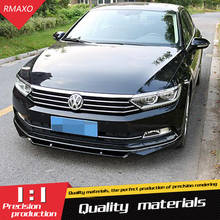 Для Volkswage Passat B8 Body kit спойлер 2018-2019 Passat B8 B ABS задний спойлер передний бампер диффузор защитные бамперы 2024 - купить недорого