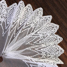 15Yards Soft White Vintage Embroidery Lace Trim 11cm Fabric Ribbon DIY Sewing Accessories for Bridal Veil 2024 - buy cheap