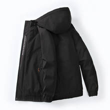Мужская зимняя куртка и пальто 2020, модная ветровка с капюшоном, парка, мужские толстые теплые куртки, зимние парки 2024 - купить недорого