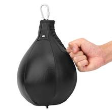 Boxe forma de pêra plutônio speedball swivel soco saco velocidade soco muay thai fitness ginásio exercício agilidade formação bola 2024 - compre barato