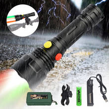 Green/Red/White/Yellow Flashlight Hunting Strobe Signal Tracker Light Survival Torch Rainproof Hiking Lamp with magnet function 2024 - buy cheap