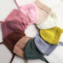 10 цветов шерстяная вязаная шапка для новорожденных реквизит для фотосессии для маленьких девочек аксессуары для фотосессии Flokati Fotografia Фотостудия 2024 - купить недорого