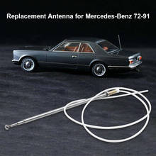 Original de potência antena mastro carro ornamentos peças reposição portátil para mercedes benz w124 w126 w201 w201 2018270001 2024 - compre barato