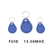 5 / 10PCS NFC smart access control card RFID 13.56MHZ one-time writeable FUID keychain smart induction token tag 2024 - buy cheap