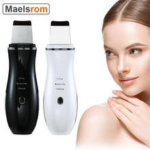 New Ultrasonic Shovel Machine Ion Beauty Instrument Facial Cleansing Exfoliator Device Blackhead Pore Cleaner Whitening Lifting 2024 - buy cheap