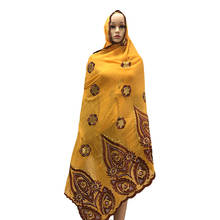 Scarf Hijiab Headscarf For Femme African Women Scarf Women Scarves Muslim Hijiab Wraps Foulard Hijab Scarf For Shawls Wraps 2024 - buy cheap