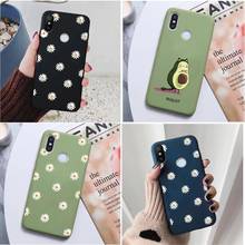 Silicone Cover for huawei honor 10 9 8 20 i Lite 9C 9S 9A 8X 8A 8S P40 P30 P20 lite P smart 2019 Z Daisy Floral Avocado Case 2024 - buy cheap