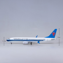 47CM 1/85 Scale 737MAX B737 MAX Airplane Aircraft China Southern Airline W Light and Wheel Diecast Plastic Resin Plane Model Toy 2024 - buy cheap