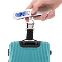 50kg x 10g Digital Luggage Scale Stainless Steel Portable Electronic Scale Weight Balance Suitcase Travel Hanging Steelyard Hook 2024 - buy cheap