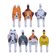 7pcs Plastic Animal Shaped Fruit Fork Bento Food Picks Forks Reusable Cat Dog Animal Fruit Picks Forks Table Decor Accessories 2024 - buy cheap