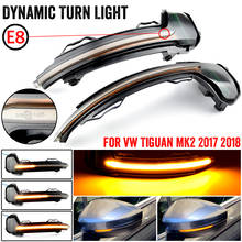2pcs For Volkswagen Tiguan MK2 II R 5N For VW Dynamic Blinker LED Turn Signal Mirror Light 2017 2018 2024 - buy cheap