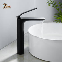 ZGRK Basin Faucet Torneira Para Banheiro Bathroom Sink Faucet Single Handle Black Faucet Basin Taps Hot Cold Mixer Tap Crane 2024 - buy cheap