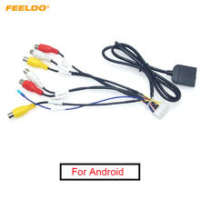 FEELDO-Cable RCA AUX-IN/OUT con ranura SIM para unidad principal Android, 10 piezas, 20 pines, interfaz extendida, estéreo, # AM6345 2024 - compra barato