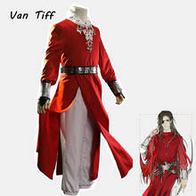 Disfraz de Anime Tian Guan Ci Fu, Cosplay de Xie Lian, Kimono Han Fu Hua Cheng Xielian, conjunto de accesorios de sombrero de bambú, trajes blancos y rojos 2024 - compra barato