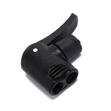 1PC ABS Bicycle Pump Nozzle Hose Adapter Dual Head Pumping Parts Service Accessories Bike Valve 2024 - buy cheap