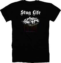 German StuG III Panzer Tank T Shirt WWII Wehrmacht Army ASL Stug LIfe 2024 - buy cheap