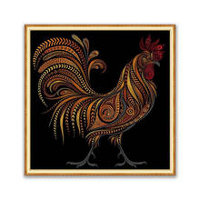 Animal Chicken DIY 11CT Cross Stitch Embroidery Kits Needlework Craft Set Printed Canvas Cotton Thread Home Decoration For Room 2024 - buy cheap