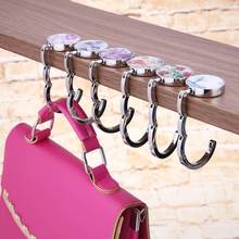 Flower Tree Foldable Hook Bag Cloth Holder Handbag Desk Portable Hanger 2024 - buy cheap