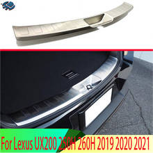 For Lexus UX200 250H 260H 2019 2020 2021 Stainless Steel Rear Trunk Scuff Plate Door Sill Cover Molding Garnish 2024 - buy cheap