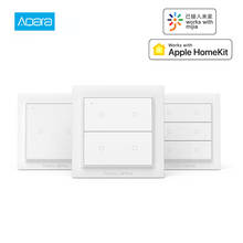 Aqara Opple Wireless Smart Switch International Version Wireleess key Work With MiHome App for  Home Apple Homekit 2024 - buy cheap