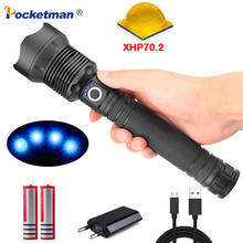 Most Powerful  XLamp XHP70.2 Powerful LED Flashlight Zoomable Lamp Rechargeable Torch XHP50 Light Waterproof for Outdoor Camping 2024 - buy cheap