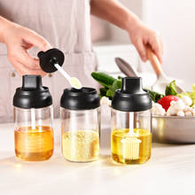 Kitchen Seasoning Bottles Glass Spice Salt Pepper Shakers Spices Pepper Sprays Spoon Honey Sticks Oil Brush Kitchen Storage 2024 - buy cheap