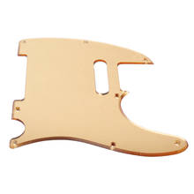 Golpeador de guitarra de oro acrílico, placa de rascar para accesorio de guitarra eléctrica TL 2024 - compra barato