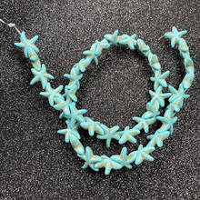 Natural Stone Star Fish Shape Beads charms small Hole Beads For Women Jewelry Making DIY Bracelet Necklace Accessories 2024 - купить недорого