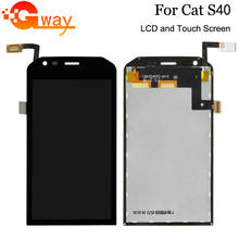 Black For 4.7" Caterpillar CAT S40 LCD Display with Touch Screen Digitizer Assembly Phone Replacement For CAT S40 With Tools 2024 - buy cheap