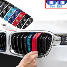 3PCS M Power Performance Car Front Grilles Grill Trim Cover Stickers For BMW 3 5 Series F30 F10 F18 F31 F07 F11 F18 F31 F35 2024 - buy cheap