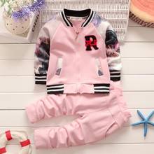 The boy girl Clothing Set Kids Boutique Sets Outfits Children Sportswear Baseball Uniform Pant Sport Suit for Girl 1 2 3 4 Years 2024 - buy cheap