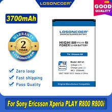 100% Original LOSONCOER 3700mAh BST-41 BST 41 Battery For Sony Ericsson XPERIA A8i M1i X1 X2 X10 X1a X2a Play Z1i X10i 2024 - buy cheap